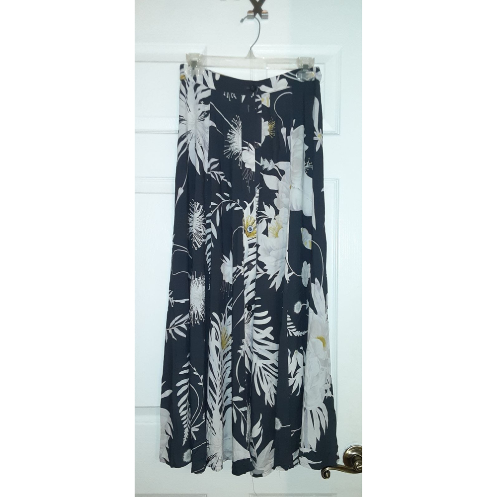 H&M by Anna Glover slit  flow skirt maxi size 6